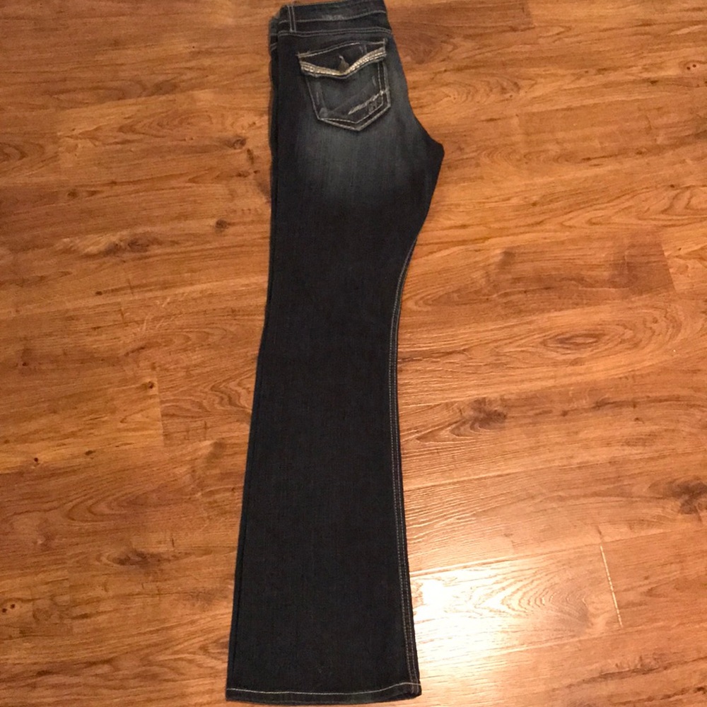 NWT BKE Sabrina wide leg jeans sz 31x35 1/2